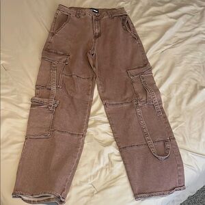 Brown Cargo Pants